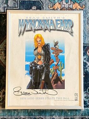 Signed Wynonna Earp Comic Print Poster